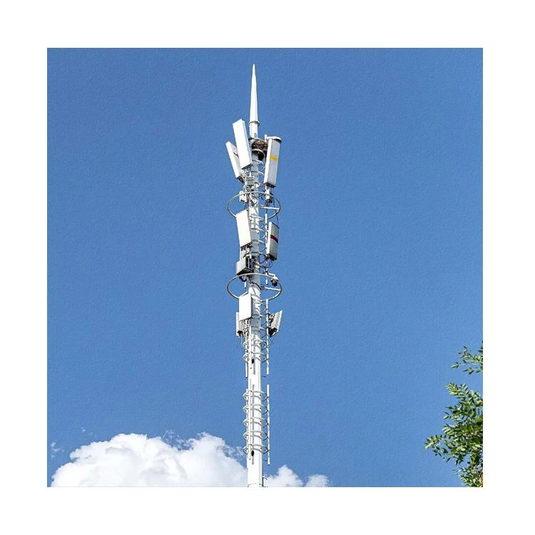 Communication Single Tube Tower